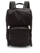 Matchesfashion.com Prada - Logo Appliqu Backpack - Mens - Black Multi