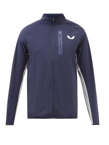 Castore - Flyweight Zipped Shell Jacket - Mens - Navy