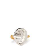 Alighieri - The Symbol Unknown 24kt Gold-plated Ring - Womens - Silver Gold