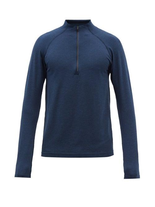 Lululemon - Metal Vent Tech 2.0 Zipped Top - Mens - Navy