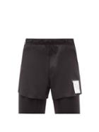 Satisfy - Techsilk Layered Shorts - Mens - Black