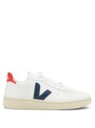 Matchesfashion.com Veja - V 10 Low Top Leather Trainers - Womens - White Navy