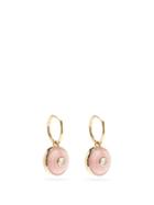 Noor Fares - Inle Diamond, Opal & 18kt Gold Earrings - Womens - Pink Multi
