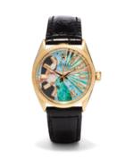 Jacquie Aiche - Vintage Rolex Sagittarius Diamond & Gold Watch - Womens - Blue Multi