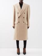 Wardrobe.nyc Wardrobe. Nyc - X Hailey Bieber Double-breasted Wool Coat - Womens - Beige