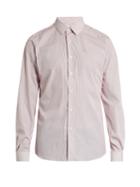 Valentino Button-cuff Pinstriped Cotton-poplin Shirt
