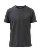 Mens Rtw Barena Venezia - Giro Patch-pocket Cotton-jersey T-shirt - Mens - Black