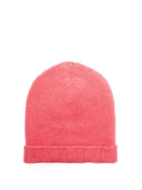 Ladies Accessories The Elder Statesman - Fisher Bob Cashmere Beanie Hat - Womens - Pink