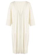 Matchesfashion.com Pleats Please Issey Miyake - Technical Knit Cover Up - Womens - Cream