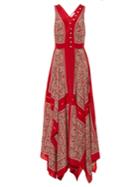 Altuzarra Clemmie Silk-habotai Paisley-print Dress