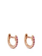 Ileana Makri 18kt Rose-gold & Sapphire Earrings