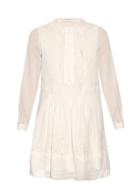 Saint Laurent Folk Broderie-anglaise Dress