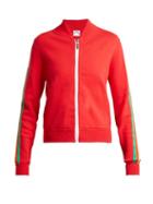 Matchesfashion.com The Upside - Sal Striped Cotton Blend Jacket - Womens - Red