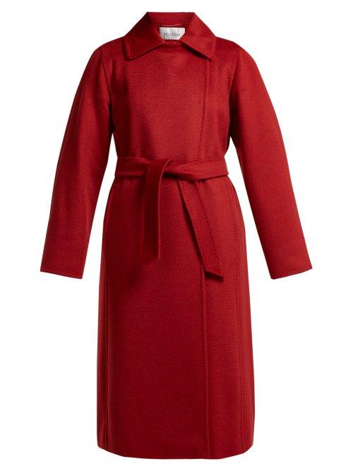 Matchesfashion.com Max Mara - Manuela Coat - Womens - Red