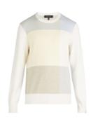 Rag & Bone Mitch Jacquard-knit Cotton Blend Sweater
