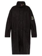 Matchesfashion.com 2 Moncler 1952 - Greg Logo Embroidered Oversized Parka - Mens - Black