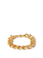 Matchesfashion.com Alighieri - The Unreal City 24kt Gold-plated Bracelet - Womens - Gold