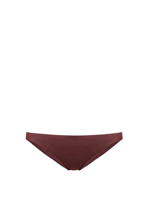 Matchesfashion.com Matteau - The Classic Bikini Briefs - Womens - Burgundy