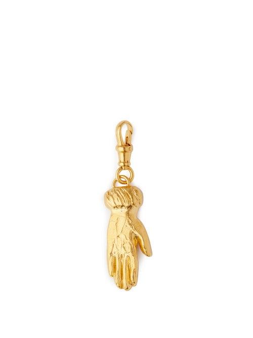 Matchesfashion.com Alighieri - The Curator Gold Plated Charm - Womens - Gold