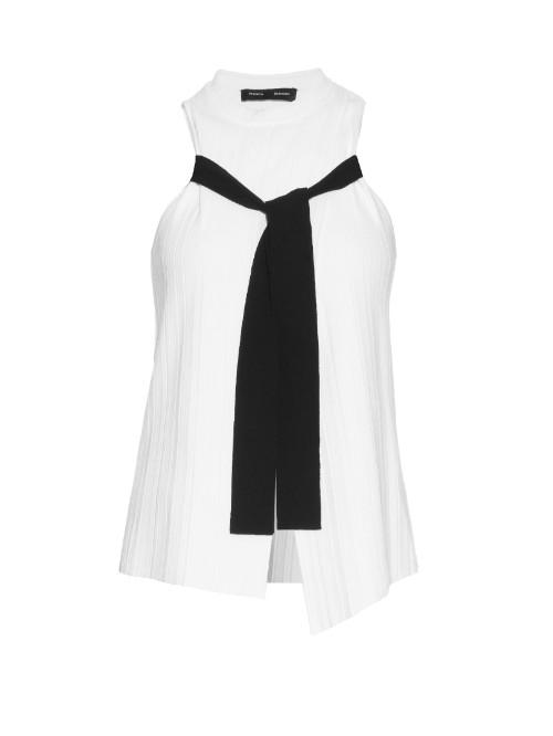 Proenza Schouler Pleated Crepe Top