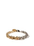 Matchesfashion.com By Alona - Ava Silver & 18kt Gold-plated Bracelet - Womens - Silver Gold