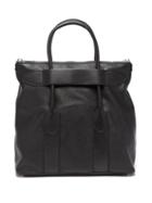 Matchesfashion.com Maison Margiela - Flexy Small Grained-leather Tote Bag - Mens - Black