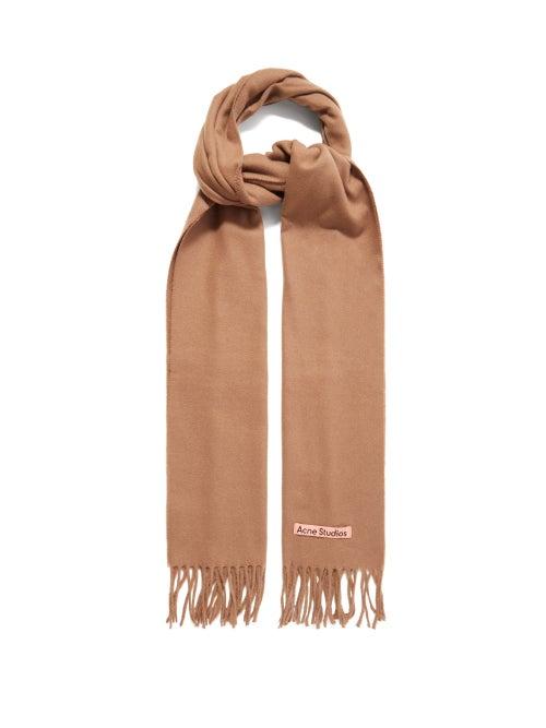 Acne Studios - Canada New Fringed Cashmere Scarf - Mens - Brown