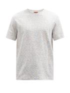 Matchesfashion.com Missoni - Broken-stripe Cotton-jersey T-shirt - Mens - White Multi