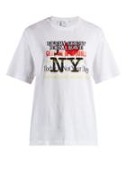 Matchesfashion.com Vetements - New York Print Cotton T Shirt - Womens - White