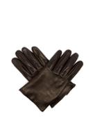 Matchesfashion.com Neil Barrett - Thunder Leather Gloves - Mens - Black