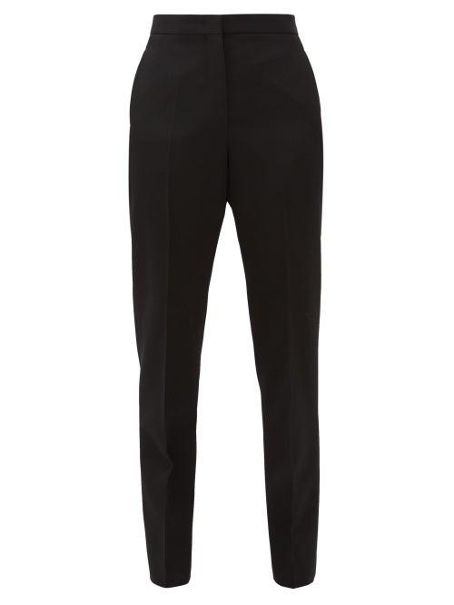 Matchesfashion.com Jil Sander - Slim-leg Wool-crepe Trousers - Womens - Black