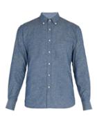 Matchesfashion.com De Bonne Facture - Essential Cotton Chambray Shirt - Mens - Blue