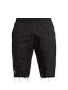 Vetements X Reebok Slim-leg Raw-edge Track Shorts