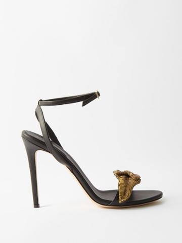 Serena Uziyel - Valeria 90 Leather Sandals - Womens - Black