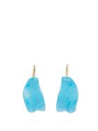 Matchesfashion.com Jil Sander - Enamel Drop Earrings - Womens - Blue