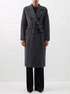 Max Mara - Madame Coat - Womens - Dark Grey