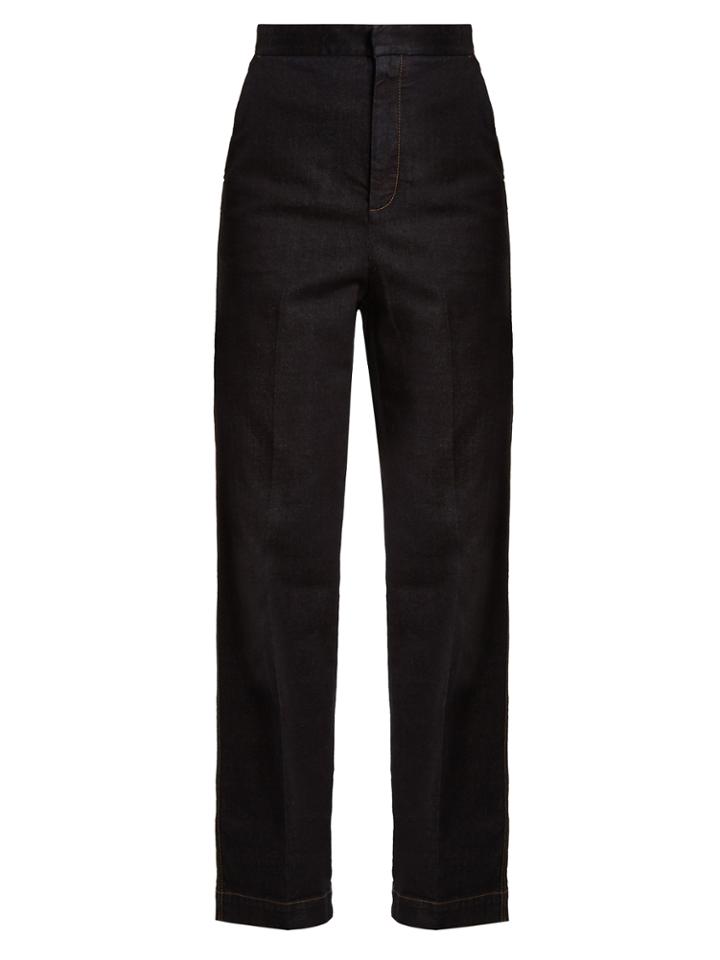 Stella Mccartney Talisa High-rise Straight-leg Jeans