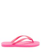 Matchesfashion.com Vetements - Logo-embossed Rubber Flip Flops - Womens - Pink