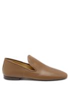 Matchesfashion.com Lemaire - Nappa-leather Loafers - Womens - Khaki