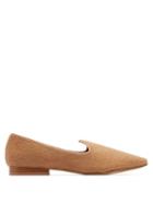 Matchesfashion.com Giuliva Heritage Collection - X Le Monde Beryl Camel Hair Slipper Shoes - Womens - Camel