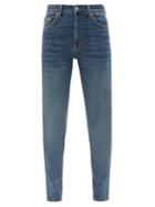 Matchesfashion.com Brock Collection - James High-rise Slim-leg Jeans - Womens - Denim