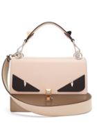 Matchesfashion.com Fendi - Kan I Monster Eyes Leather Bag - Womens - Multi