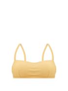 Matchesfashion.com Matteau - The Square Bikini Top - Womens - Yellow