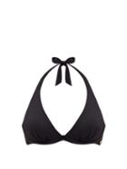 Matchesfashion.com Max Mara Beachwear - Fronda Bikini Top - Womens - Black