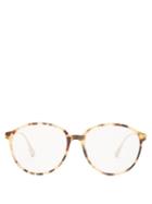 Matchesfashion.com Dior Eyewear - Round Tortoiseshell Acetate Glasses - Womens - Tortoiseshell