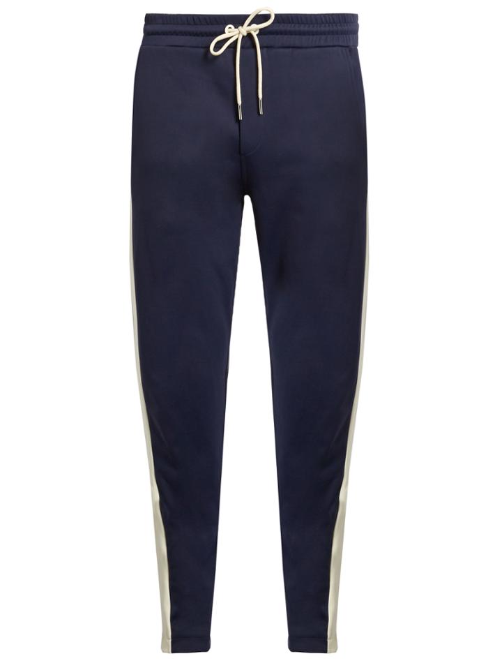 Moncler Side-stripe Jersey Track Pants