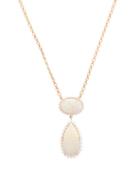 Matchesfashion.com Irene Neuwirth - Diamond, Opal & 18kt Rose-gold Necklace - Womens - Rose Gold