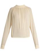 Lemaire Cotton-blend Crepe Sweater