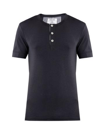 Hamilton And Hare Short-sleeved Henley T-shirt