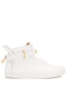 Buscemi Core Clip High-top Leather Trainers